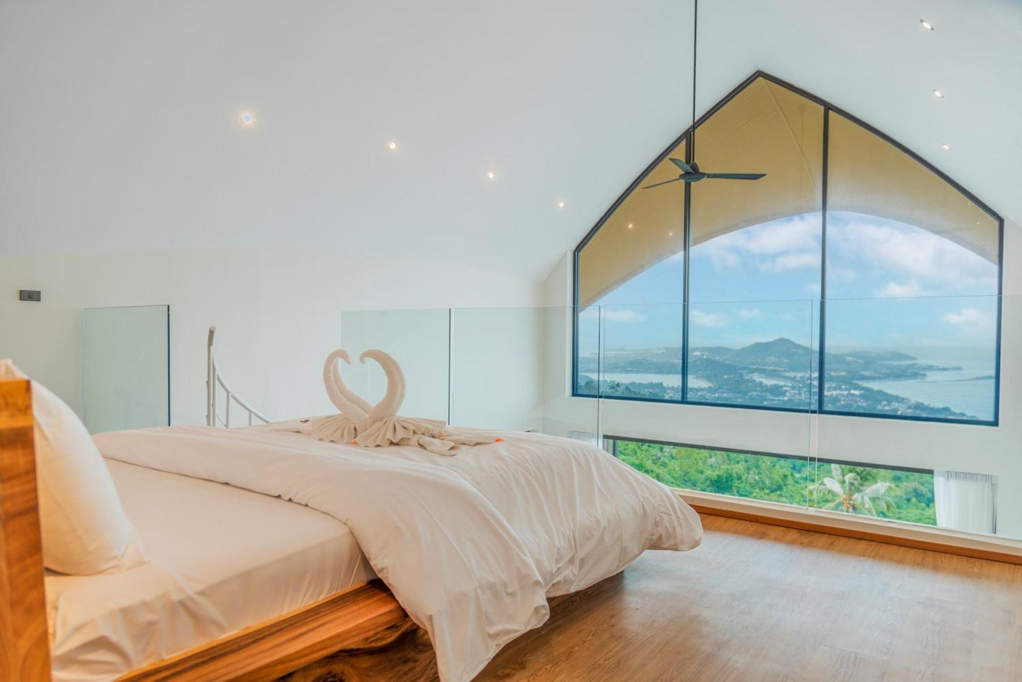 Samui Sky Cottage - 2Br Villa With Infinity Pool Amphoe Koksamui Exterior photo